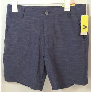 All In Motion Men's Golf Shorts Size 30 Dark Blue 7” Inseam New